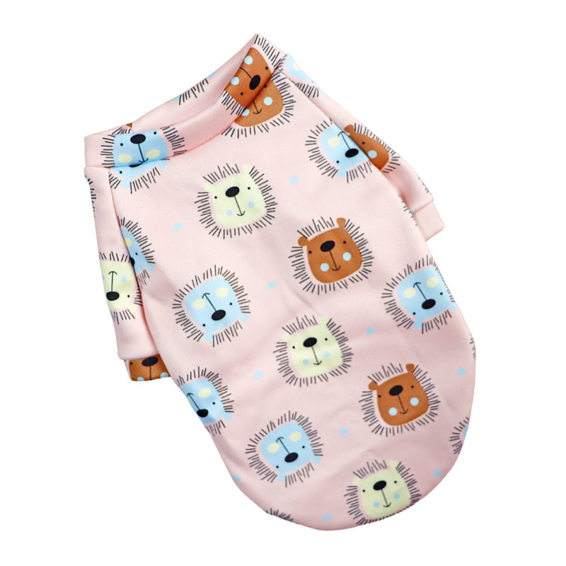 Pet Supplies Dog Fashion Thin Fleece Floral Sweater - Image 8