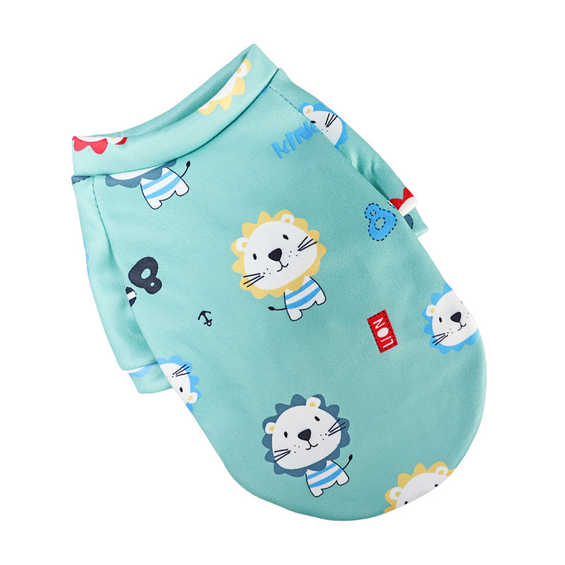 Pet Supplies Dog Fashion Thin Fleece Floral Sweater - Image 6