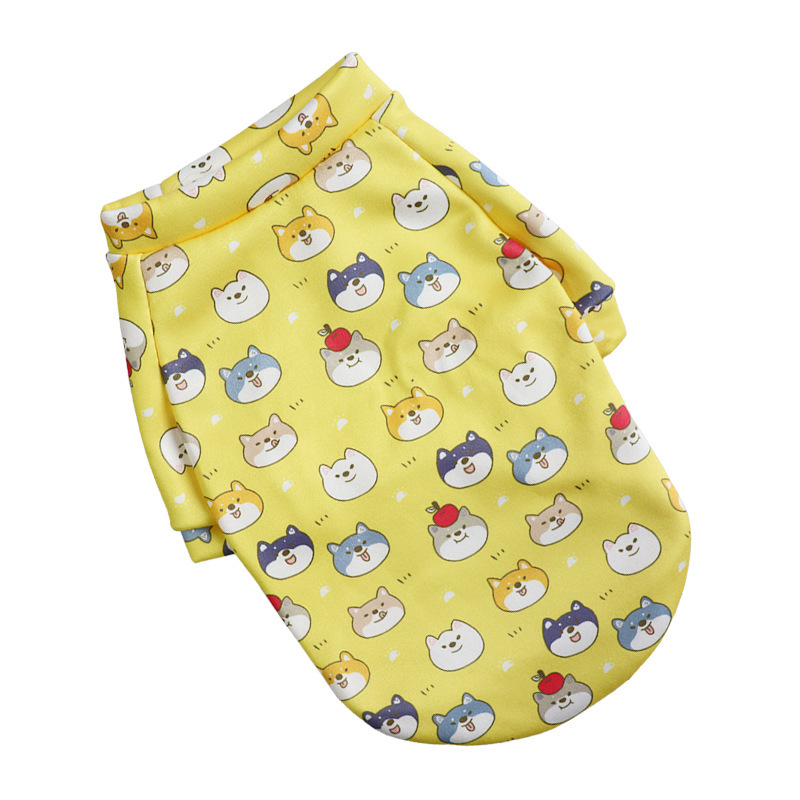 Pet Supplies Dog Fashion Thin Fleece Floral Sweater - Image 5