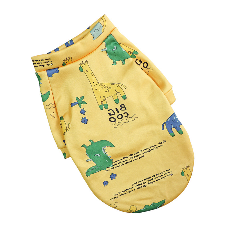 Pet Supplies Dog Fashion Thin Fleece Floral Sweater - Image 7