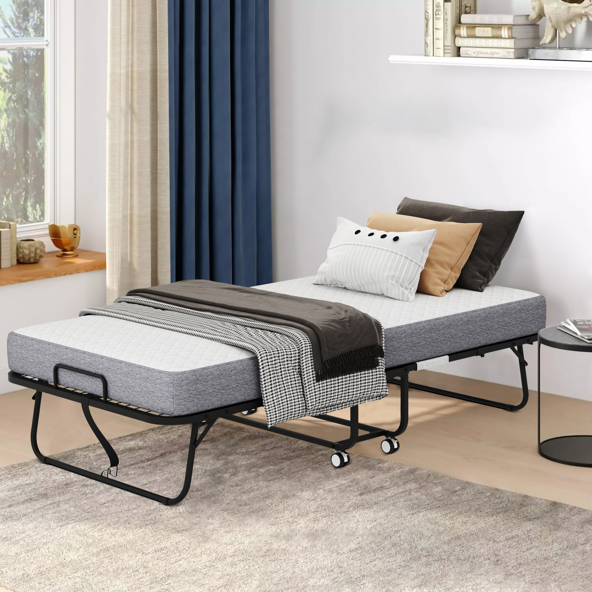 Folding Bed With Mattress - Image 5