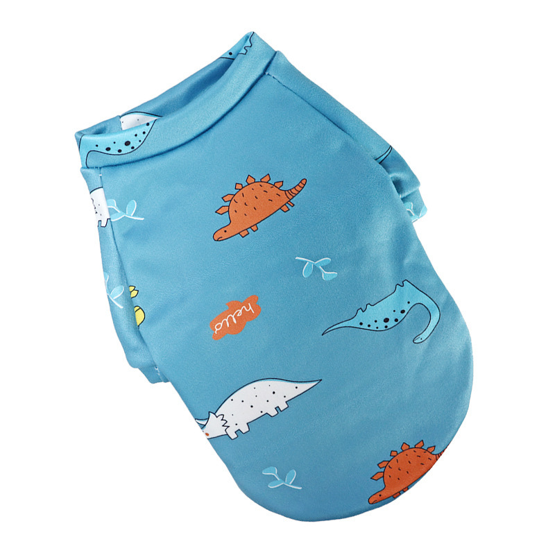 Pet Supplies Dog Fashion Thin Fleece Floral Sweater - Image 3